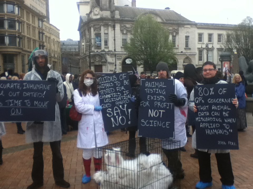 Animal Testing Protest